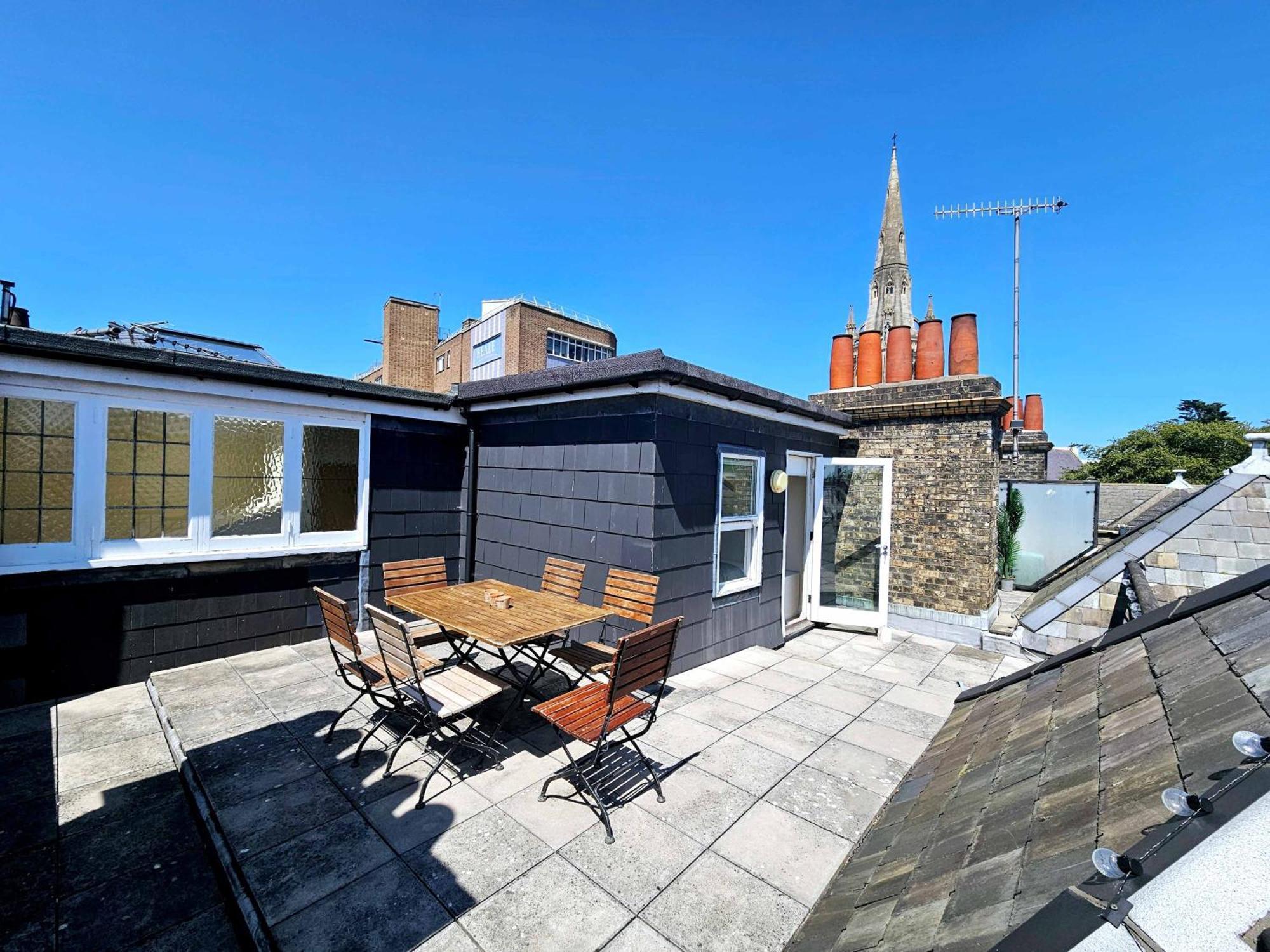 Cityscape Haven: 1 Bedroom Apartment With Terrace And City View Bournemouth Exteriér fotografie